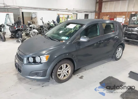 2013 Chevrolet Sonic Lt Auto from USA, damaged, VIN 1G1JC6SB2D4204304